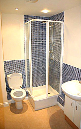 Family shower room