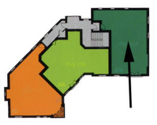 Position of flat in block