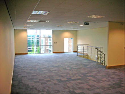 Interior shot of first floor