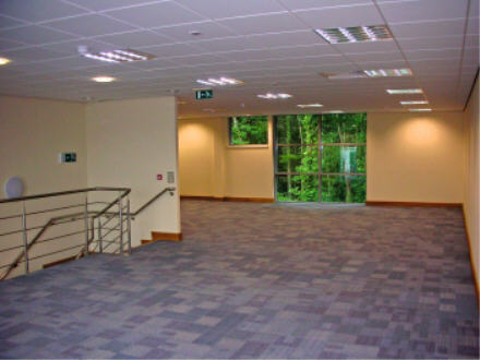 Interior shot of first floor