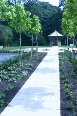 Exterior gardens